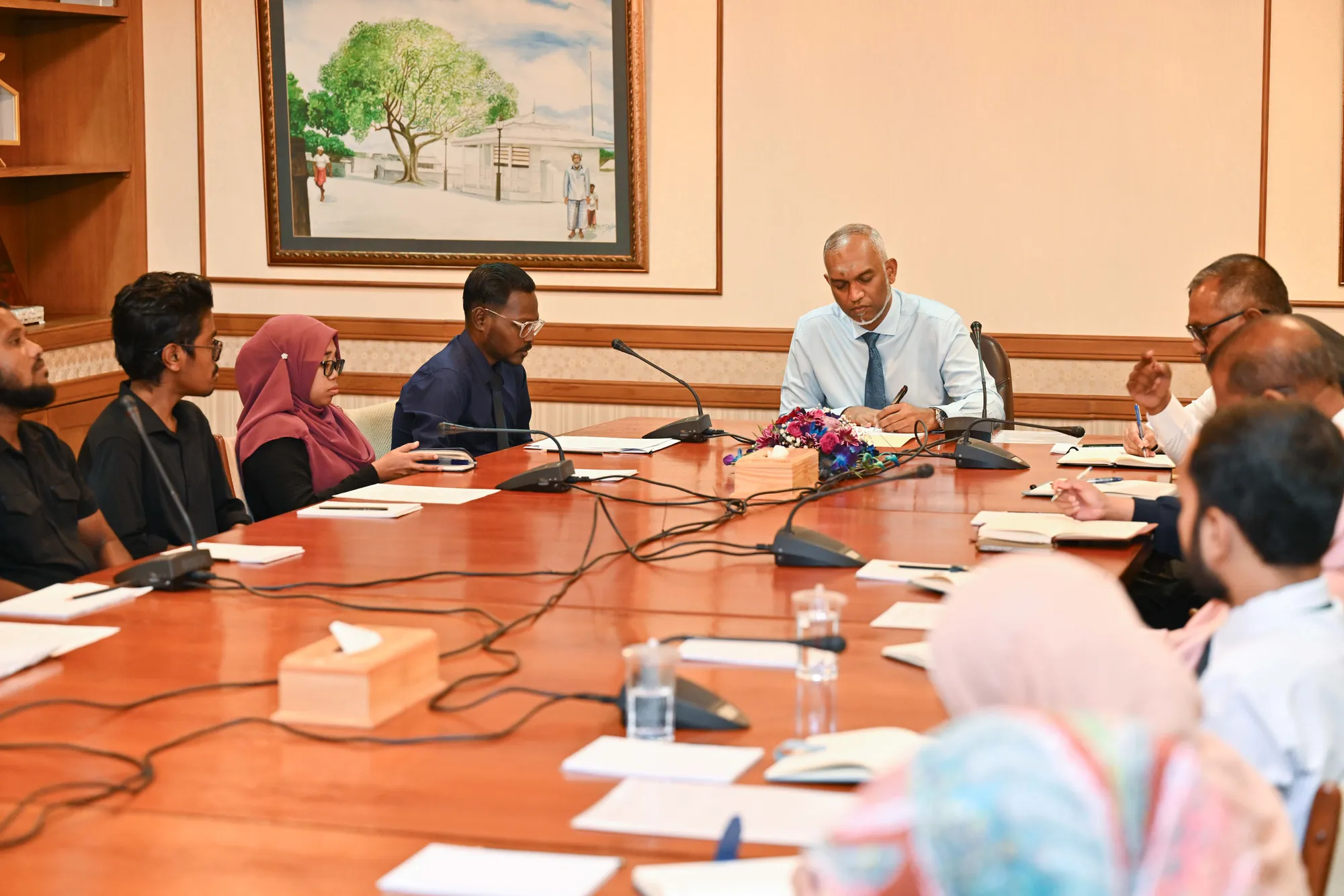 ތެލަސީމިއާގެ މައްސަލަތައް ހައްލުކުރަން ހާއްސަ ސަމާލުކަމެއް ދޭނަން: ރައީސް މުޢިއްޒު