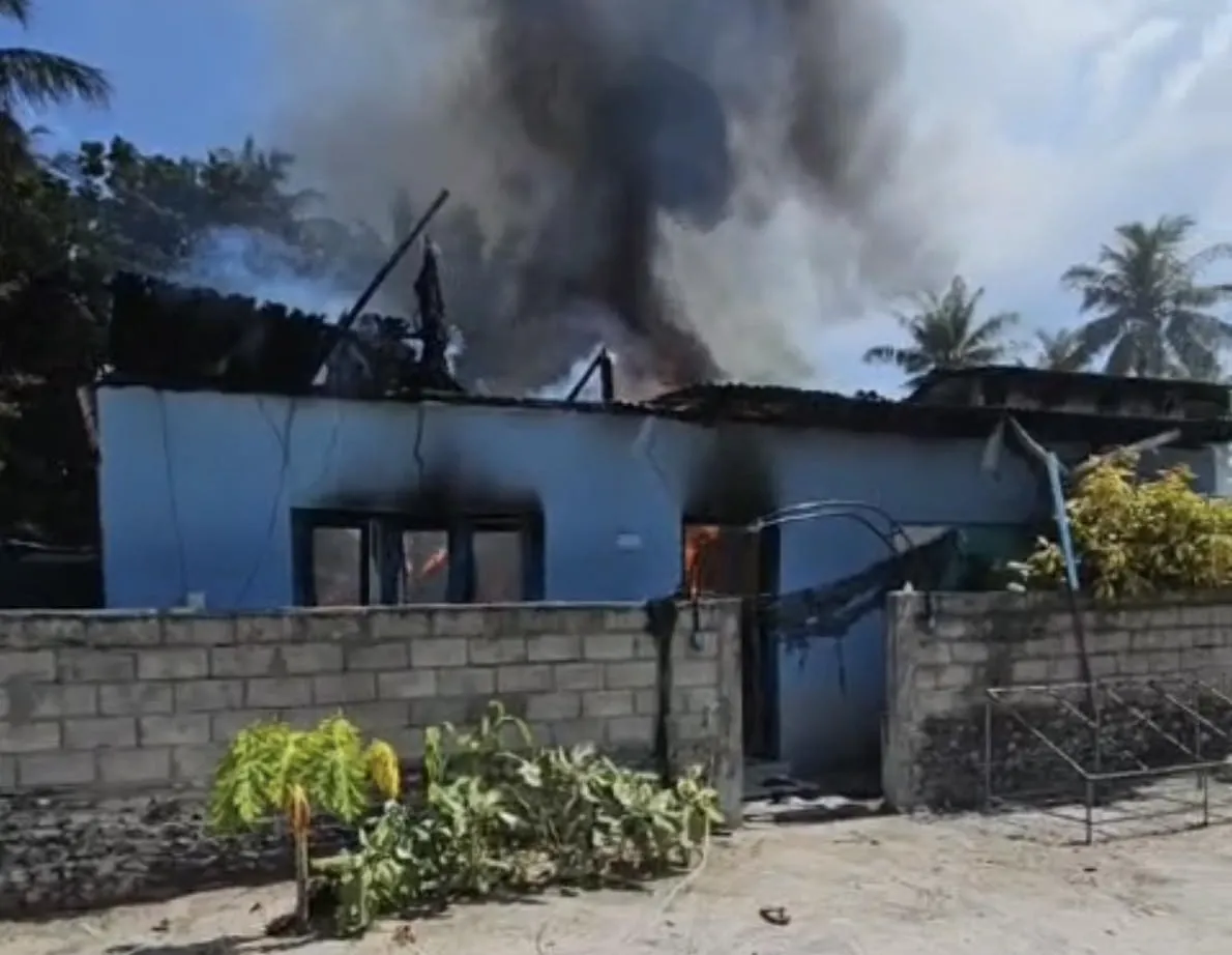 ރ. އަލިފުށީ ގެއެއްގައި ރޯވެ ދިރިނޫޅެވޭ ވަރަށް އަނދައިގެން ހިނގައްޖެ