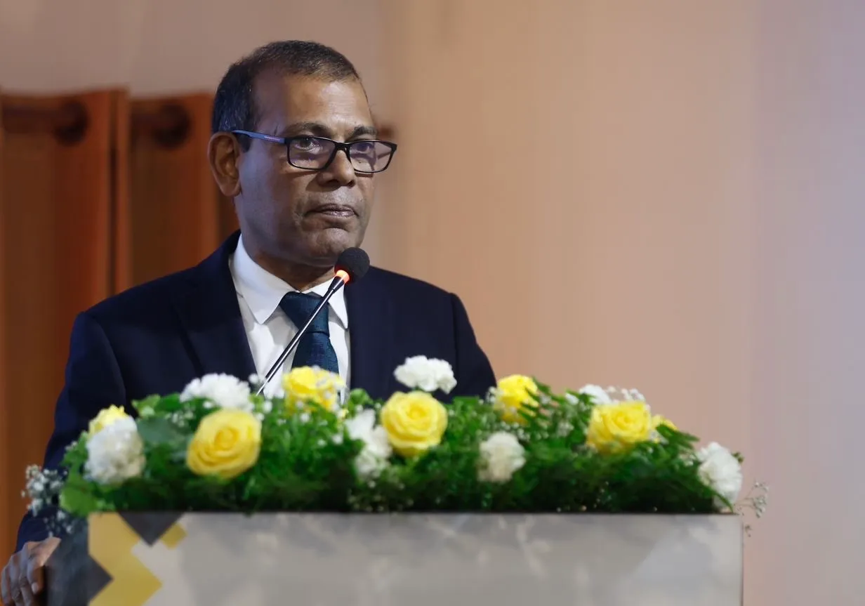 ކުރީގެ ރައީސް މުޙައްމަދު ނަޝީދު-.