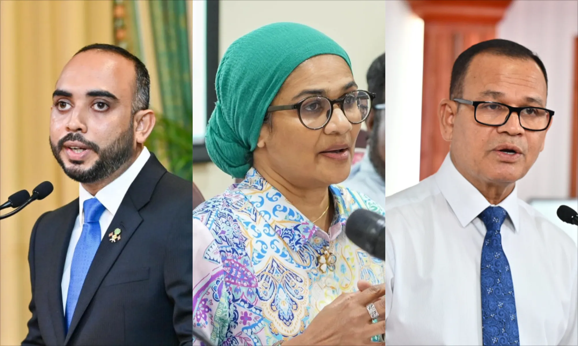އާދަމް ޝަރީފް، މާރިޔާ އަދި އިބްރާހިމް ވަޙީދުވެސް އިސްތިއުފާ ދެއްވައިފި