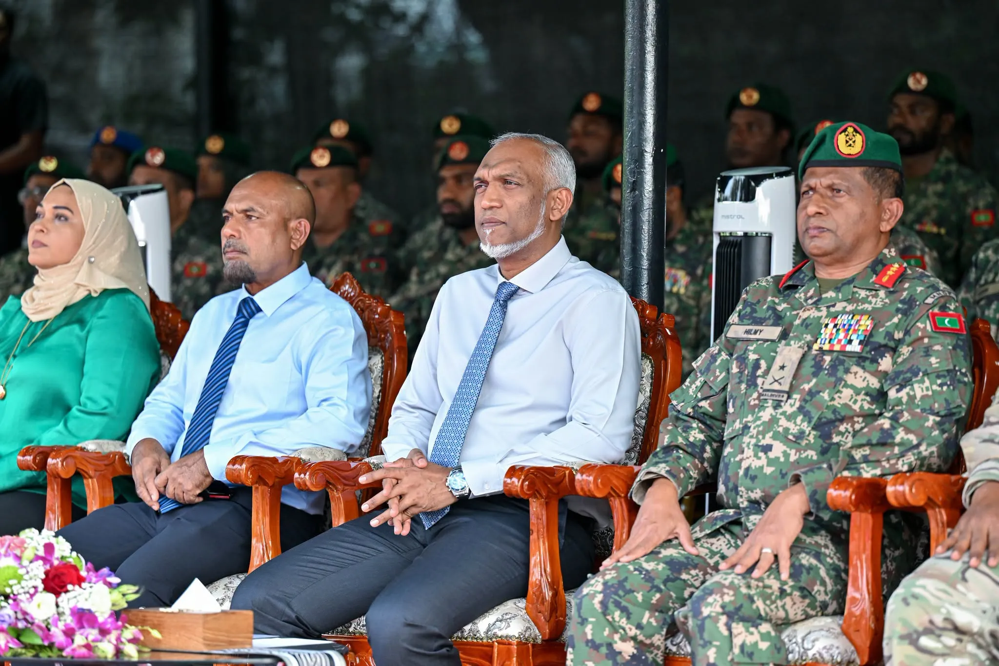 އެމްއެންޑީއެފްގެ ފިޒިކަލް ޓެސްޓް ނުހަދައި އޮފިސަރުންގެ ކާޑުގައި ޕާސް ޖަހައިދިން މައްސަލަ ނުބަލާކަމުގައި ޑިފެންސް މިނިސްޓްރީން ބުނެފި