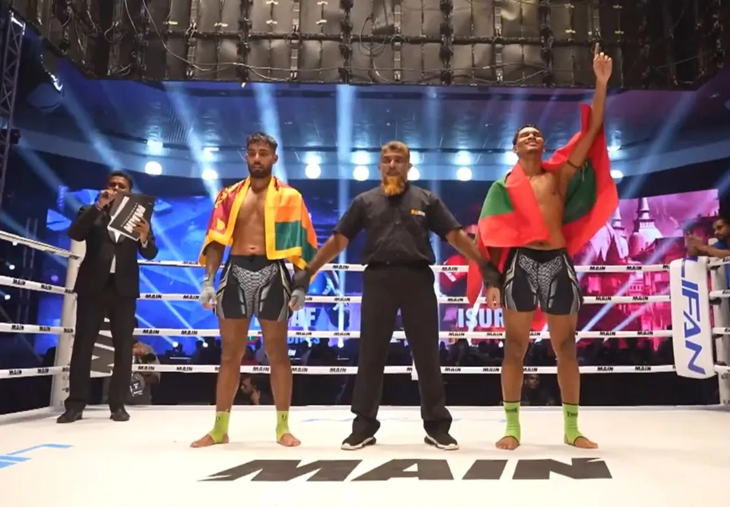 Eelaf Nadeem Wins Second Pro Muay Thai Title as Maldives Takes Gold and Silver in Sri Lanka