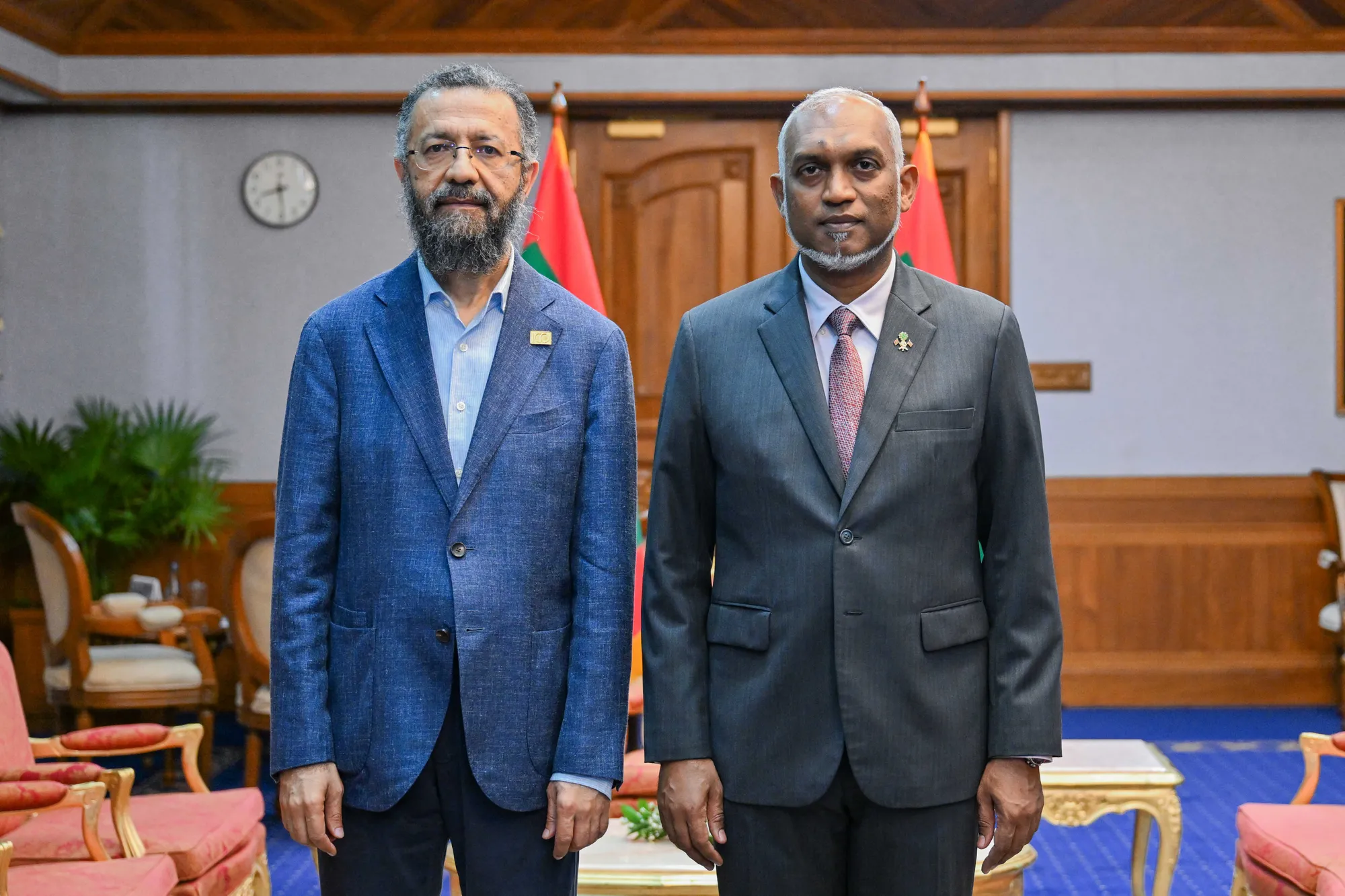 އައިސީސީޑީގެ ސެކެޓްރީ ޖެނެރަލް ރައީސްއާ ބައްދަލުކުރައްވައިފި