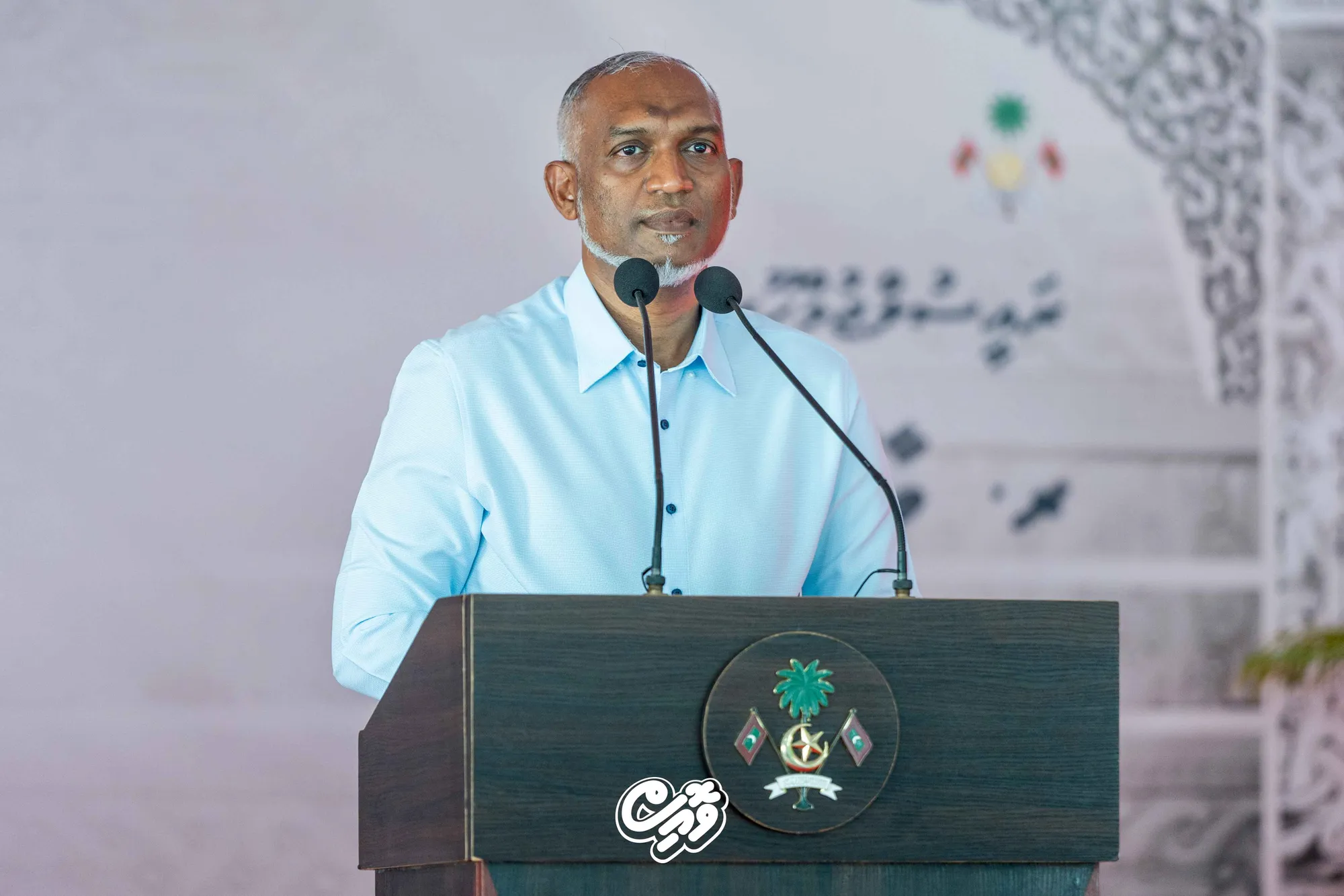 ވާދޫ ބިން ހިއްކުމުގެ މަސައްކަތް ނިމޭއިރު އެ ރަށަށް ވީ ހުރިހާ ވަޢުދެއް ފުދޭނެ: ރައީސް މުޢިއްޒު