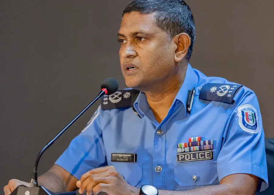 Maldives Commissioner of Police, Ali Shujau