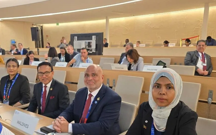 Minister of Employment and Labour, Dr. Ali Haidar Ahmed and other delegates at at the 112th International Labour Conference (ILC2025)