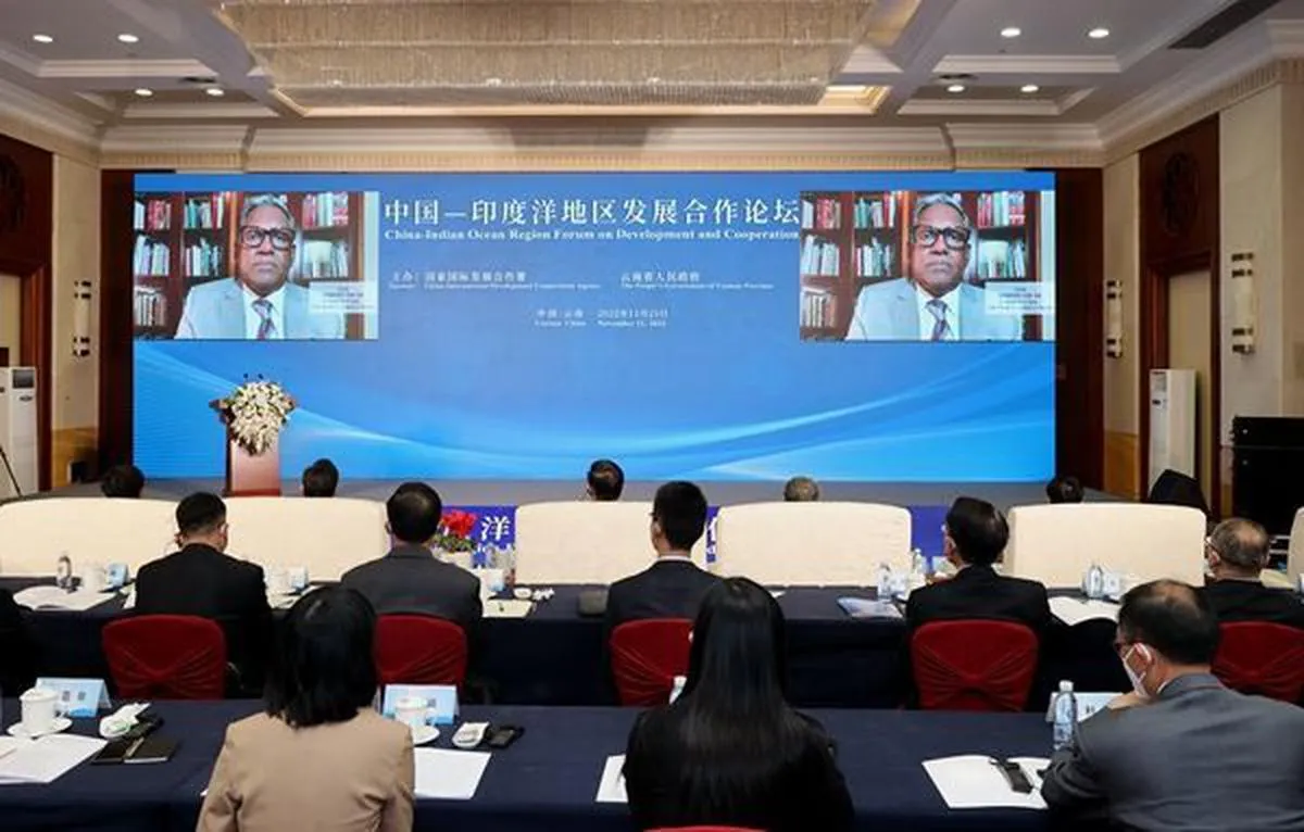 Sadly, Maldives Government officials did not take the opportunity to participate in the China-Indian Ocean Region Forum: Chinese Embassy