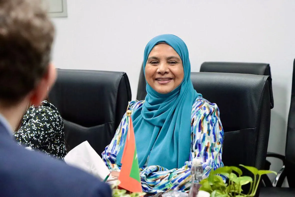 Minister of Social and Family Development, Dr. Aishath Shiham