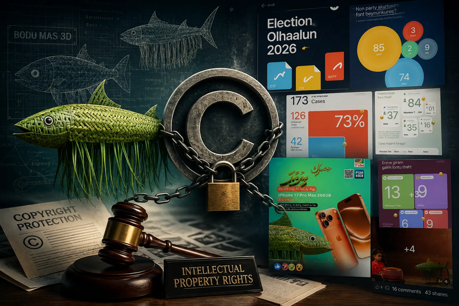 Maldivian creators flag repeated copyright breaches, exposing enforcement gap in stronger IP regime