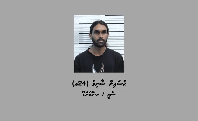 ގިނަ އަދަދެއްގެ މަސްތުވާތަކެއްޗާއެކު ހައްޔަރުކުރި މީހާ -- ފޮޓޯ: ޕޮލިސް