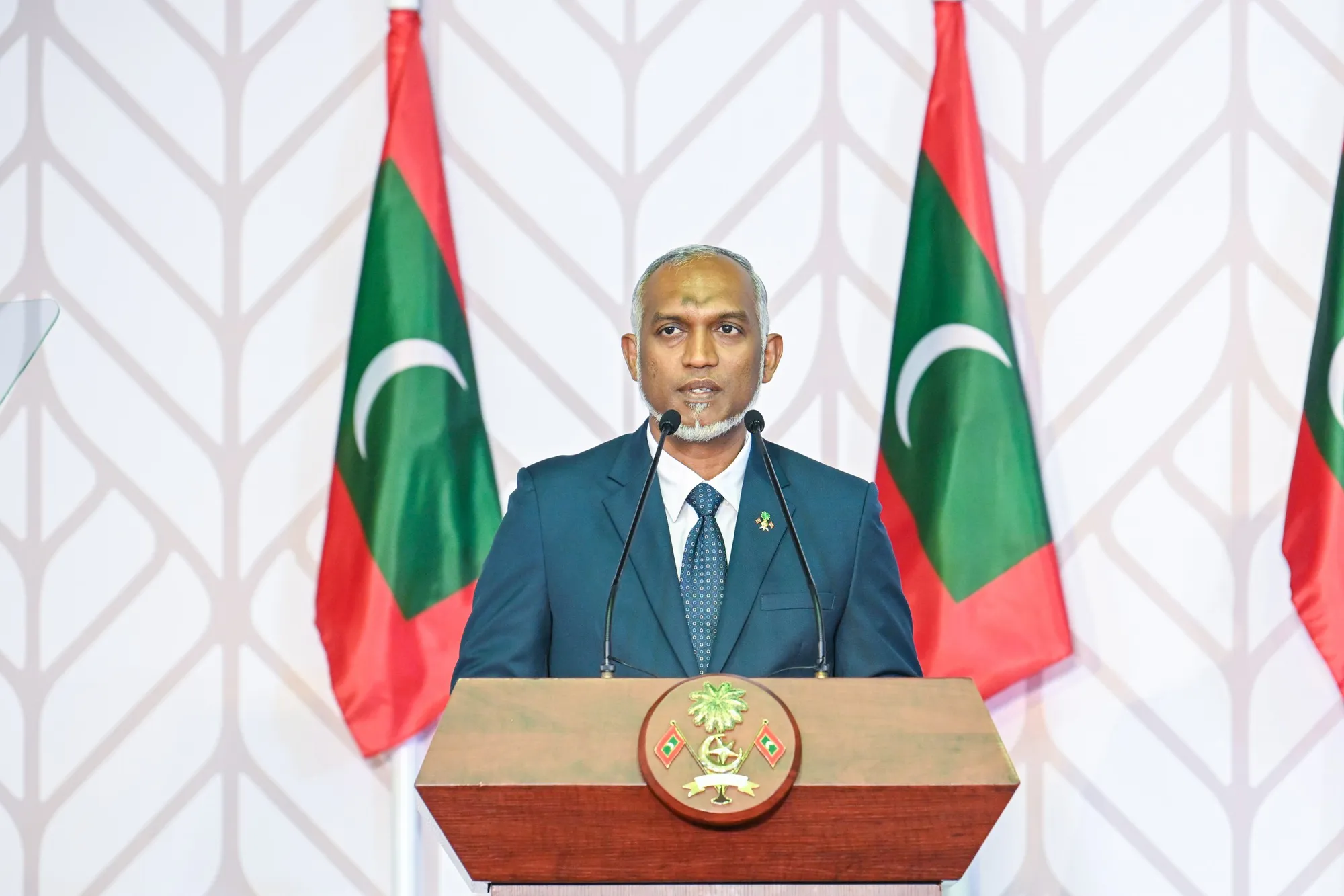 ރައީސުލްޖުމްހޫރިއްޔާ ޑރ މުހައްމަދު މުޢިއްޒު-- ފޮޓޯ/ ރައީސް އޮފީސް