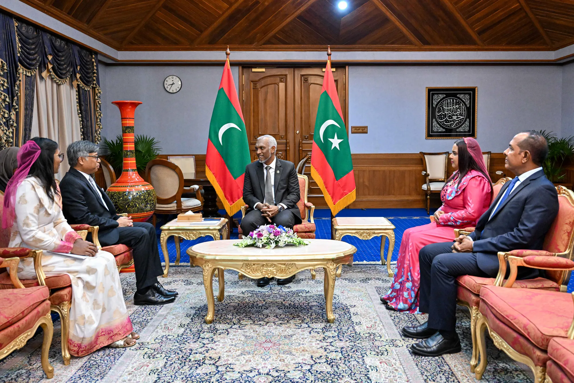 ސާކްގެ ސެކްރެޓަރީ ޖެނެރަލް، ރައީސްގެ އަރިހަށް ވަދާޢީ ޒިޔާރަތެއް ކުރައްވައިފި