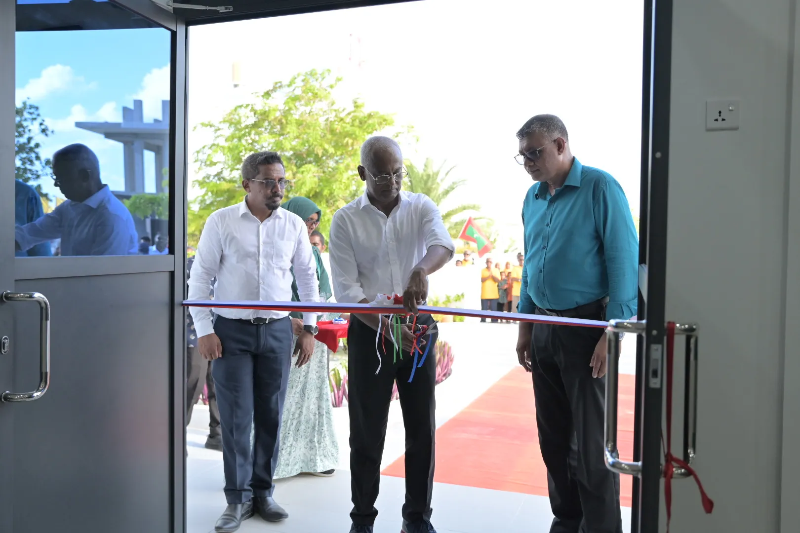 ރައީސް ޞާލިޙް ދިއްގަރު ސިއްޚީ މަރުކަޒަށް އިތުރުކުރެވުނު ބައި ހުޅުވައިދެއްވައިފި