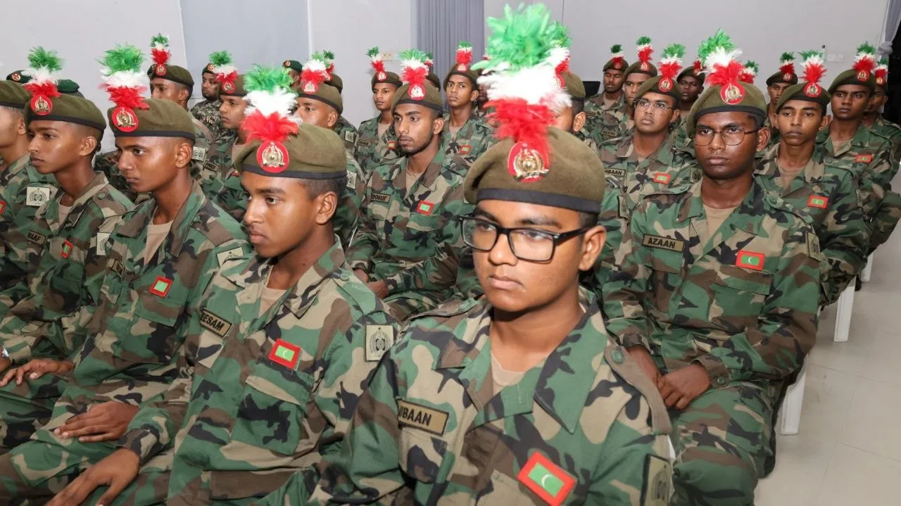 ދިވެހި ވަޠަނީ ޚިދުމަތުގެ ފަންނީ ތަމްރީނު ޕްރޮގްރާމްގެ 2ވަނަ ކޯސް ފެށުން: ފޮޓޯ/ އެމްއެންޑީއެފް
