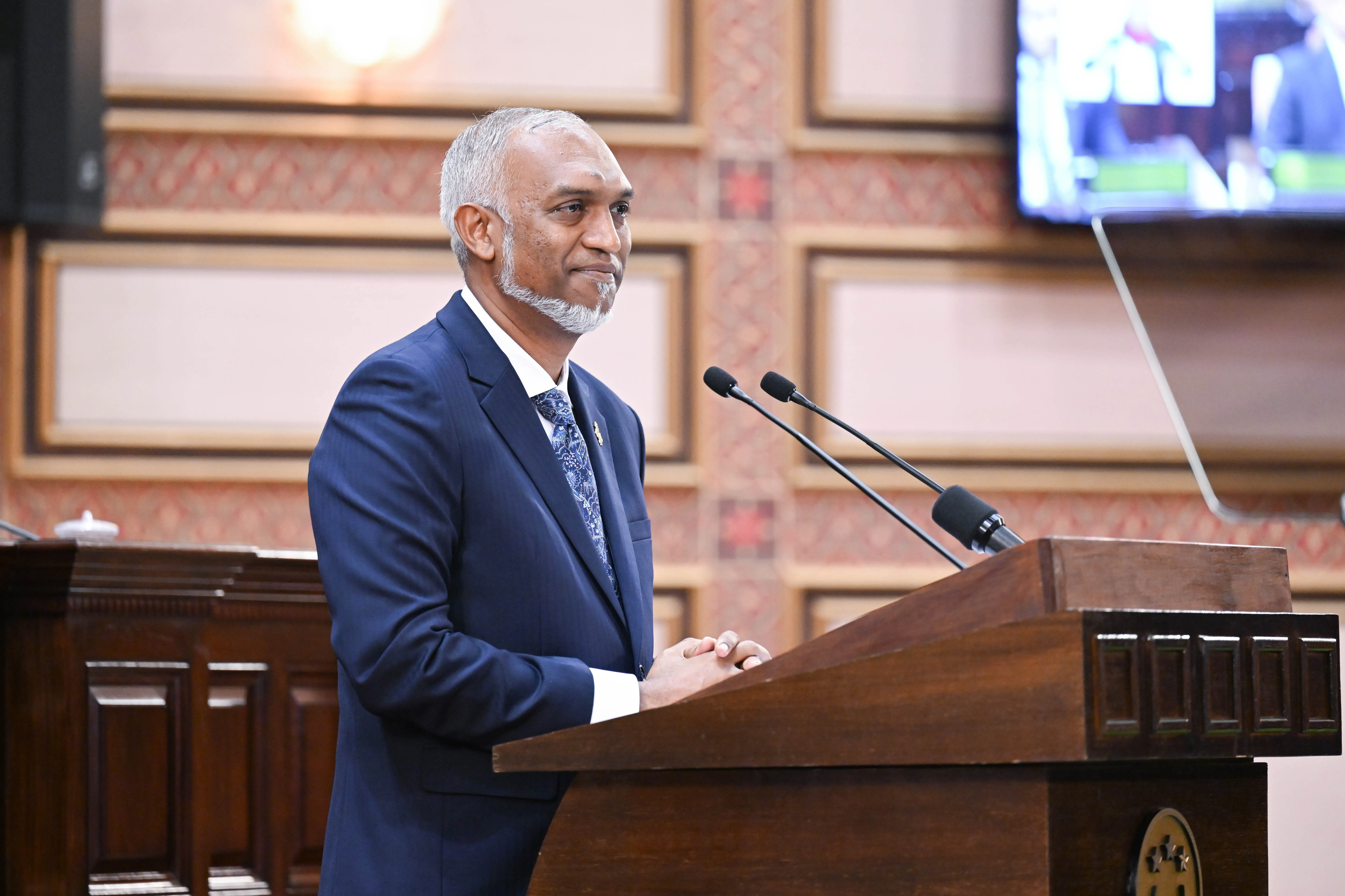 ރައީސް ޑރ. މުއިއްޒުގެ 3 ވަނަ ރިޔާސީ ބަޔާން އިއްވެވުން މާދަމާ