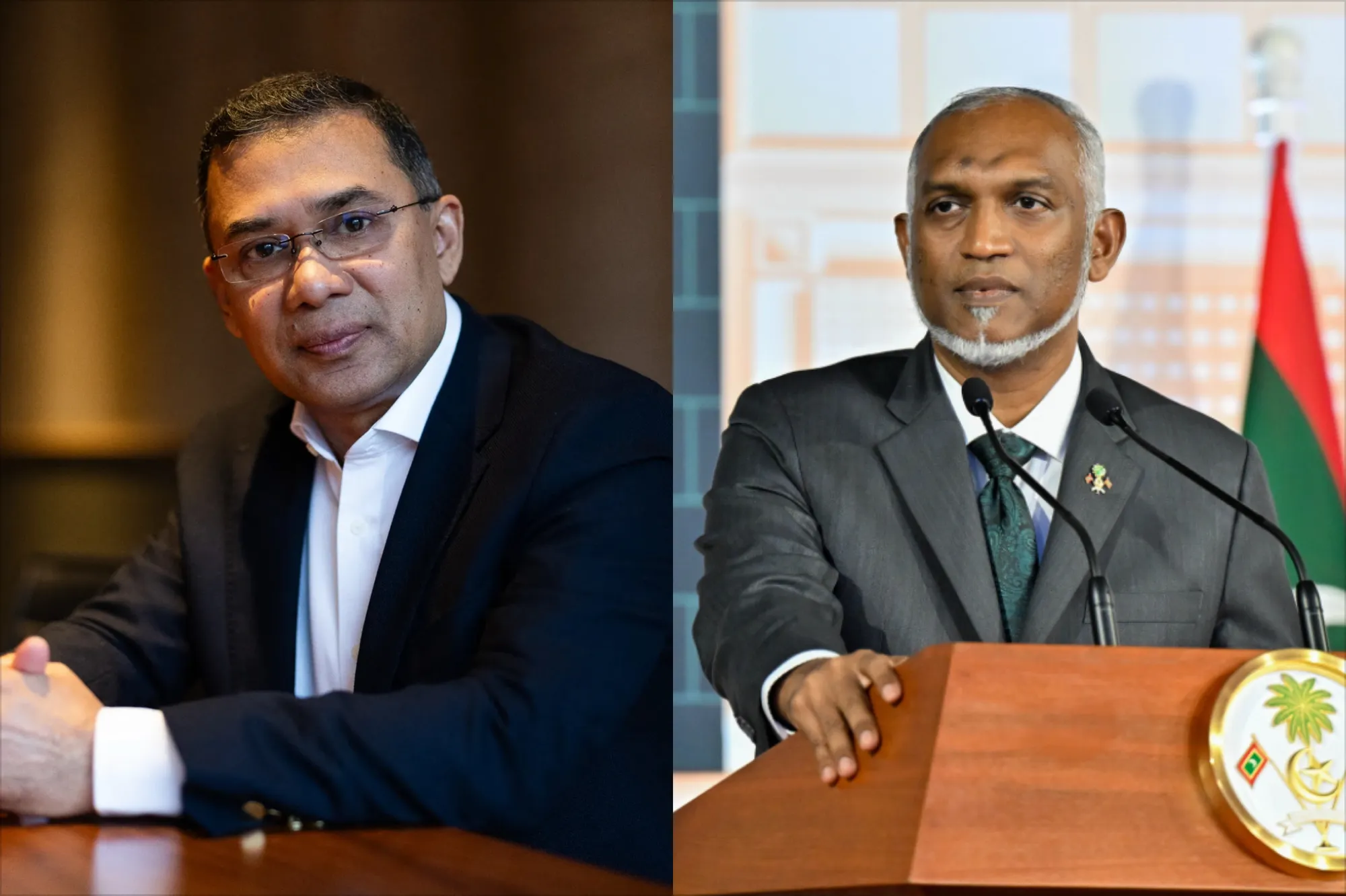 ރައީސް މުއިއްޒު އާއި ތާރިޤް ރަހުމާން