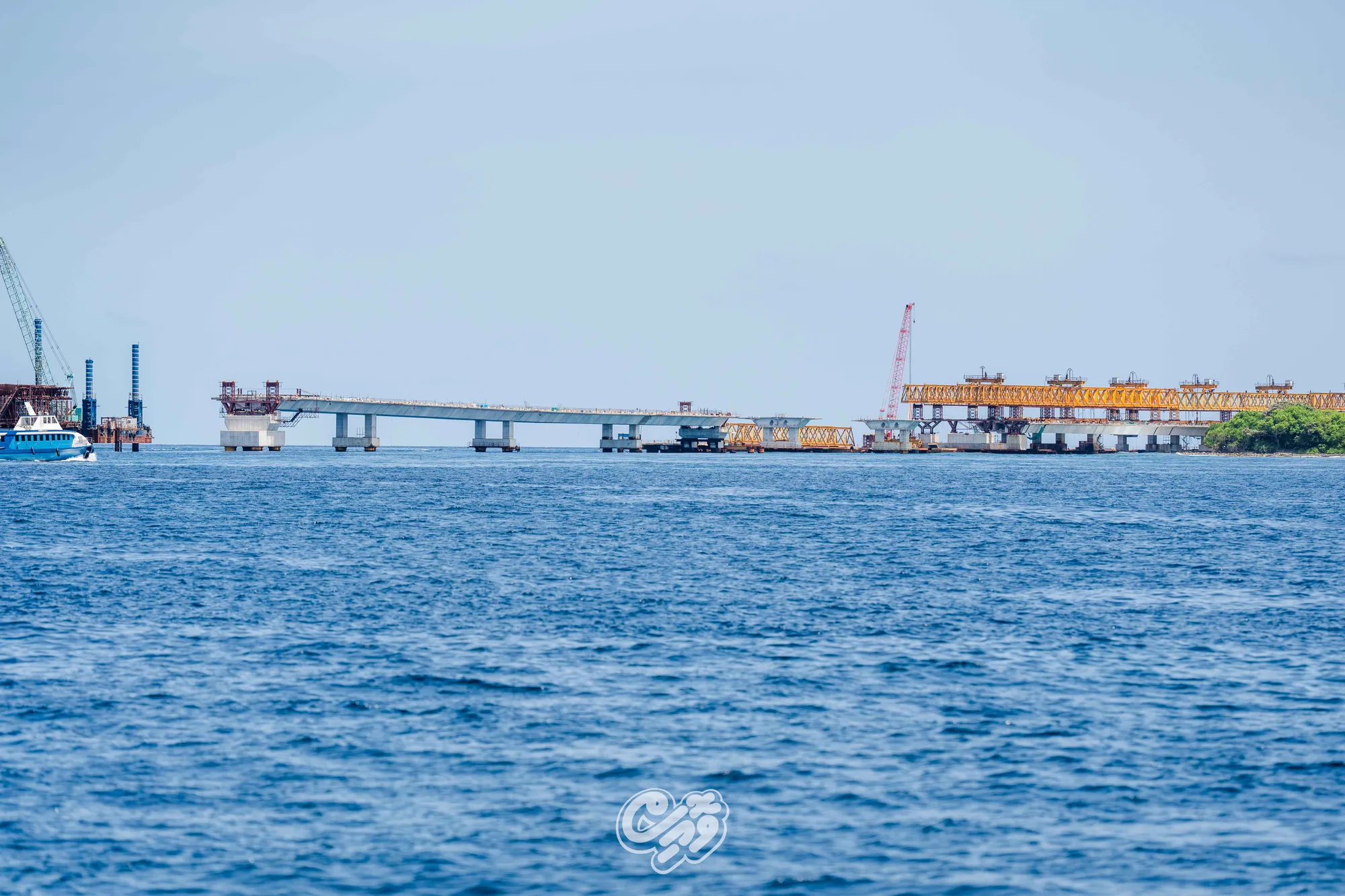 ތިލަމާލެ ބްރިޖް މަޝްރޫއު: 72 އިންސައްތަ ނިމިއްޖެ، ބްރިޖާގުޅޭ މަގުތައް ހަދަނީ