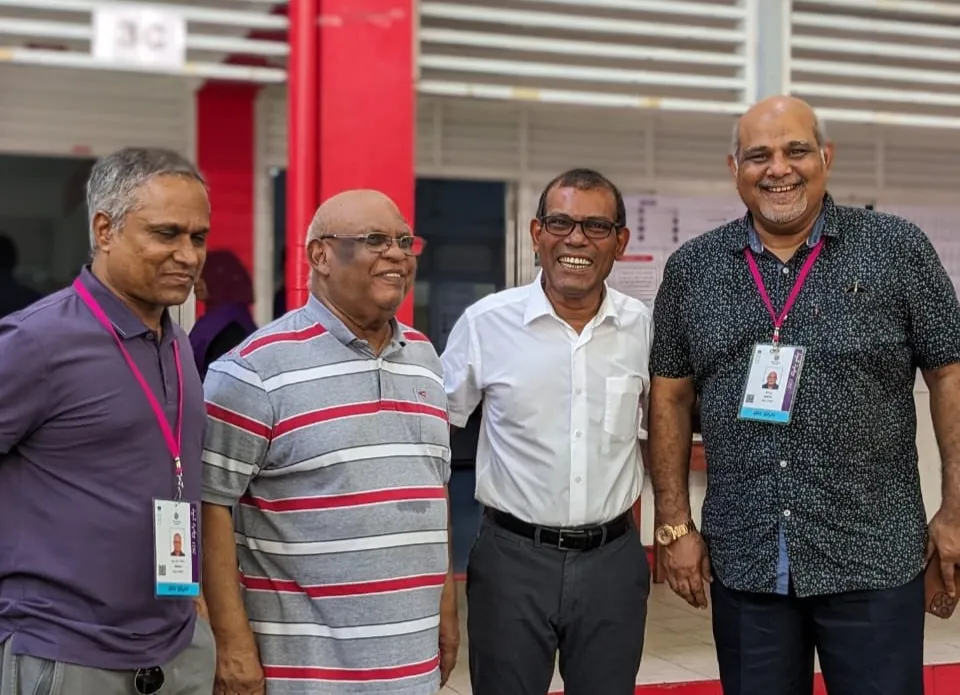 ރައީސް ނަޝީދު ވޯޓު ލައްވައިފި!