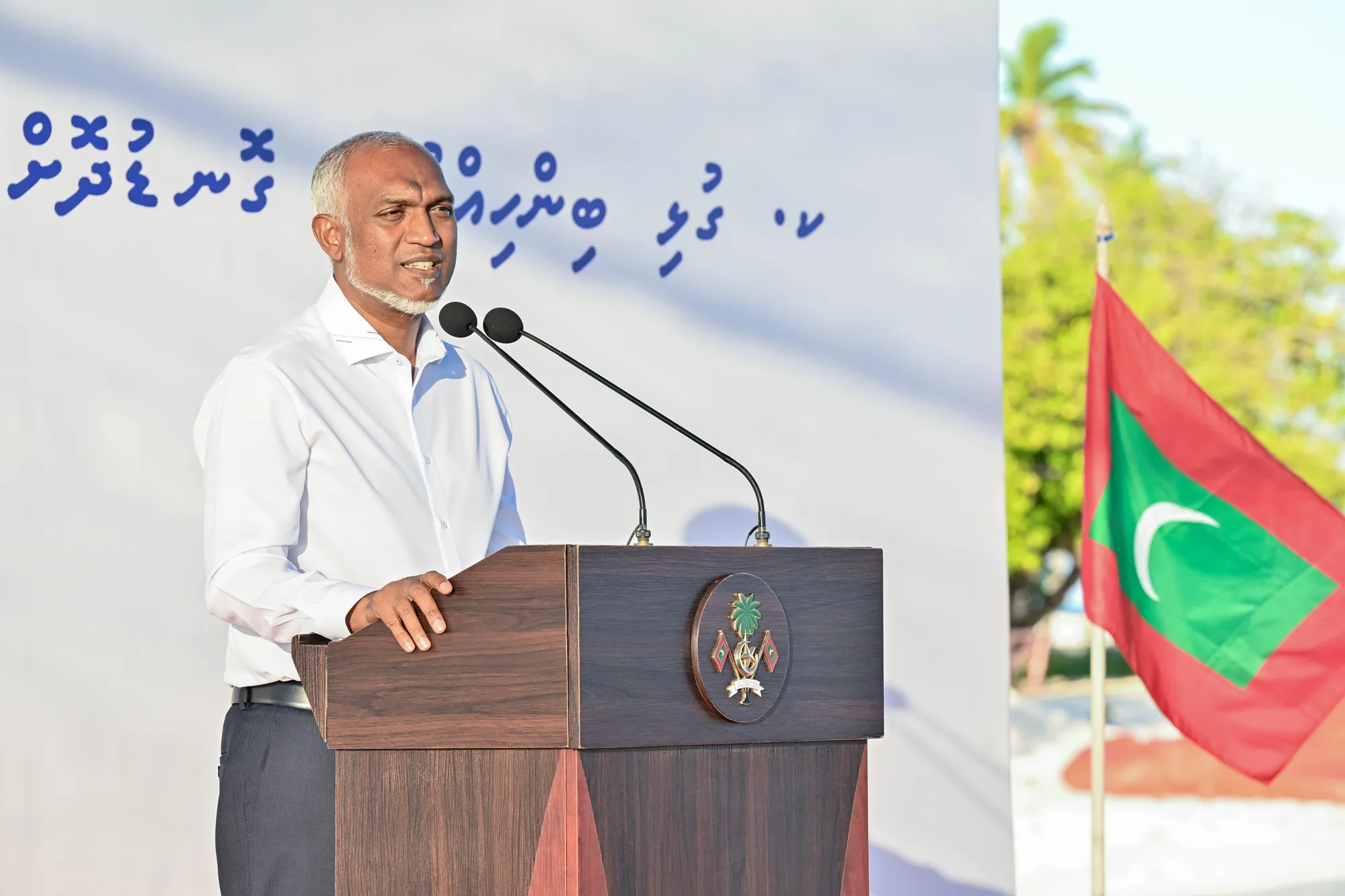 ބޮޑު ބިމާއެކު ގުޅީގެ ތަރައްގީގެ އައު ސަފްހާއެއް ފެށުނީ: ރައީސް