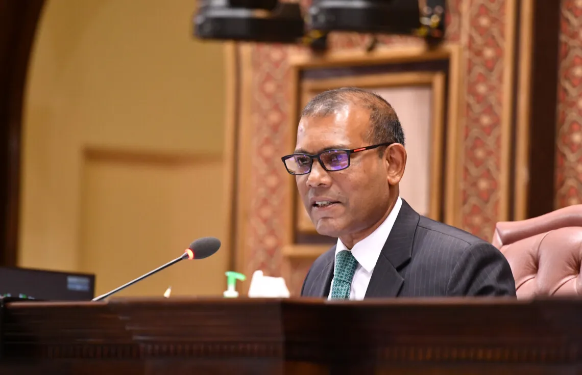 "ޗޯރު އިބުރޭ" ގޮވާތީ ހަމައިން ނެއްޓުމަކީ ޑިމޮކްރަސީގައި ފަހަތަށް އެޅޭ ފިޔަވަޅެއް: ރައީސް ނަޝީދު