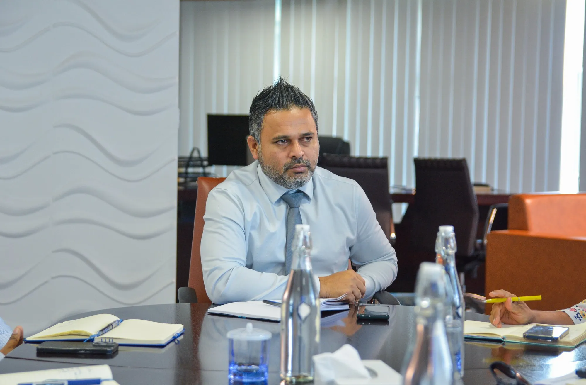 މަސްވެރިކަމާއި ބެހޭ ވަޒީރު އަހުމަދު ޝިޔާމް--ފޮޓޯ/ މިނިސްޓްރީ
