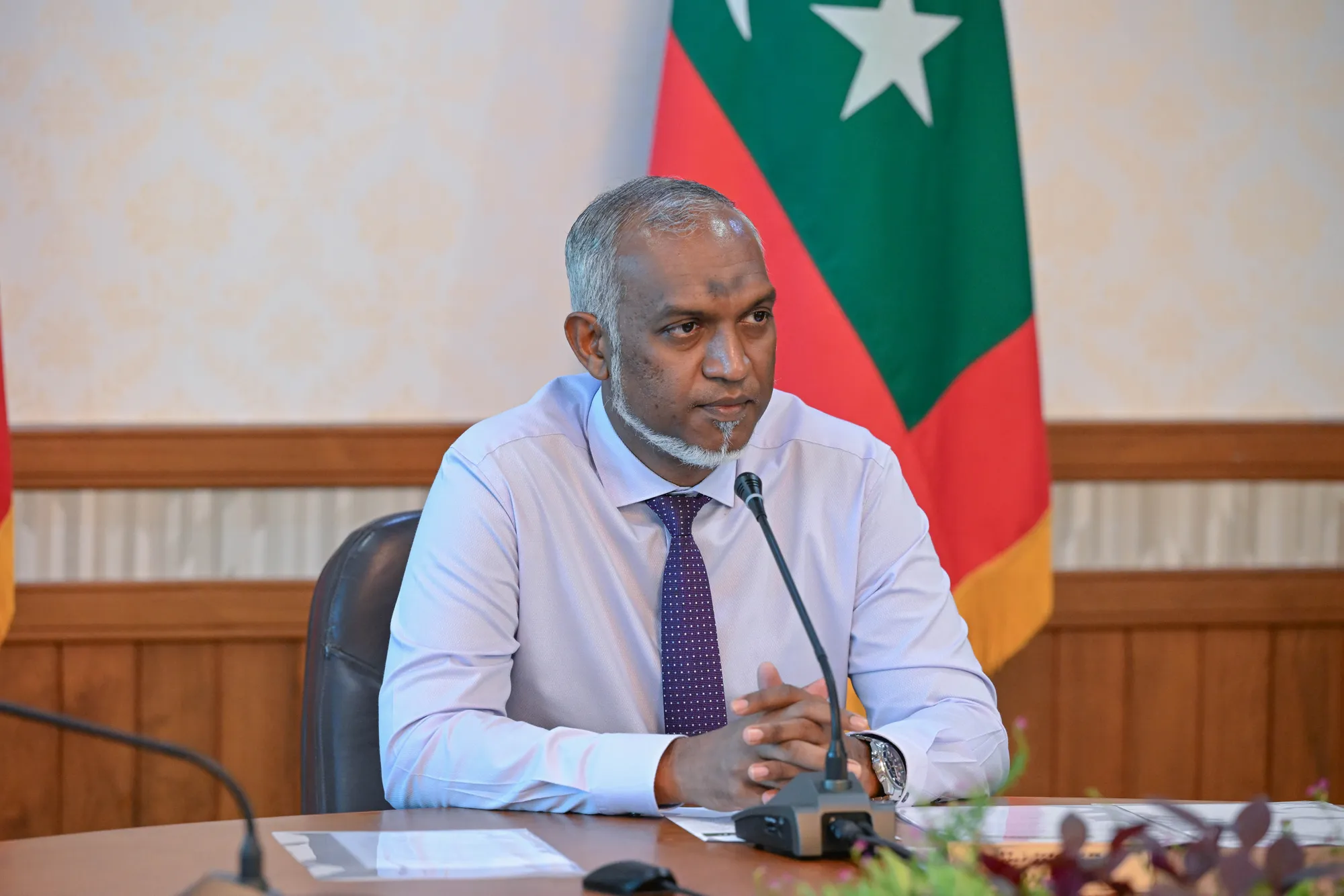 ރައީސުލްޖުމްހޫރިއްޔާ ޑރ. މުހައްމަދު މުއިއްޒު: ރައީސް އޮފީސް