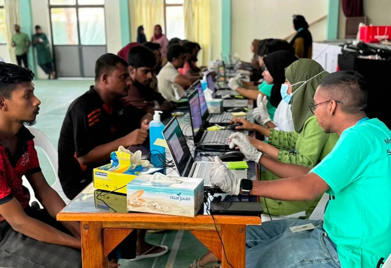 Expat data collection (Photo/Home ministry)