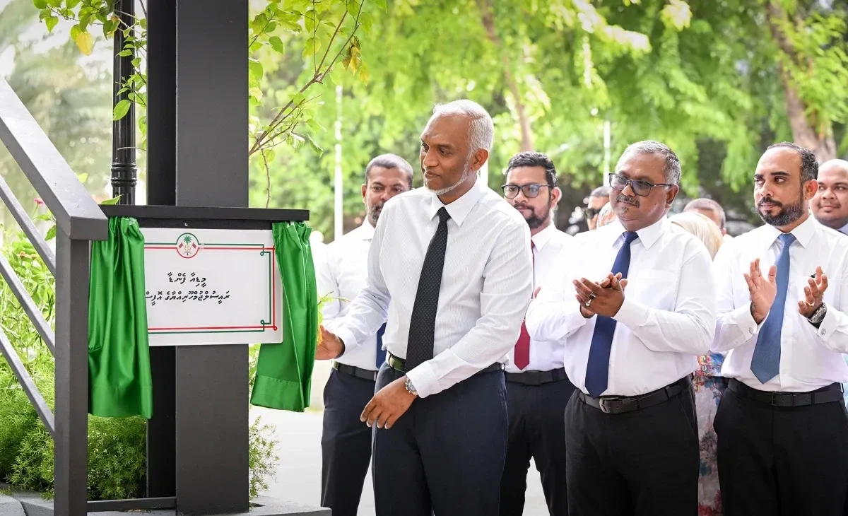 From the opening of the Media Fenda (Photo/President's Office)