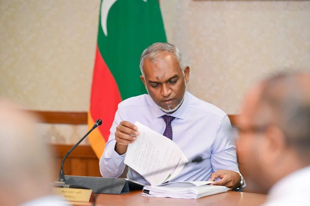 ރައީސް ޑރ.މުއިއްޒު... ފޮޓޯ: ރައީސް އޮފީސް