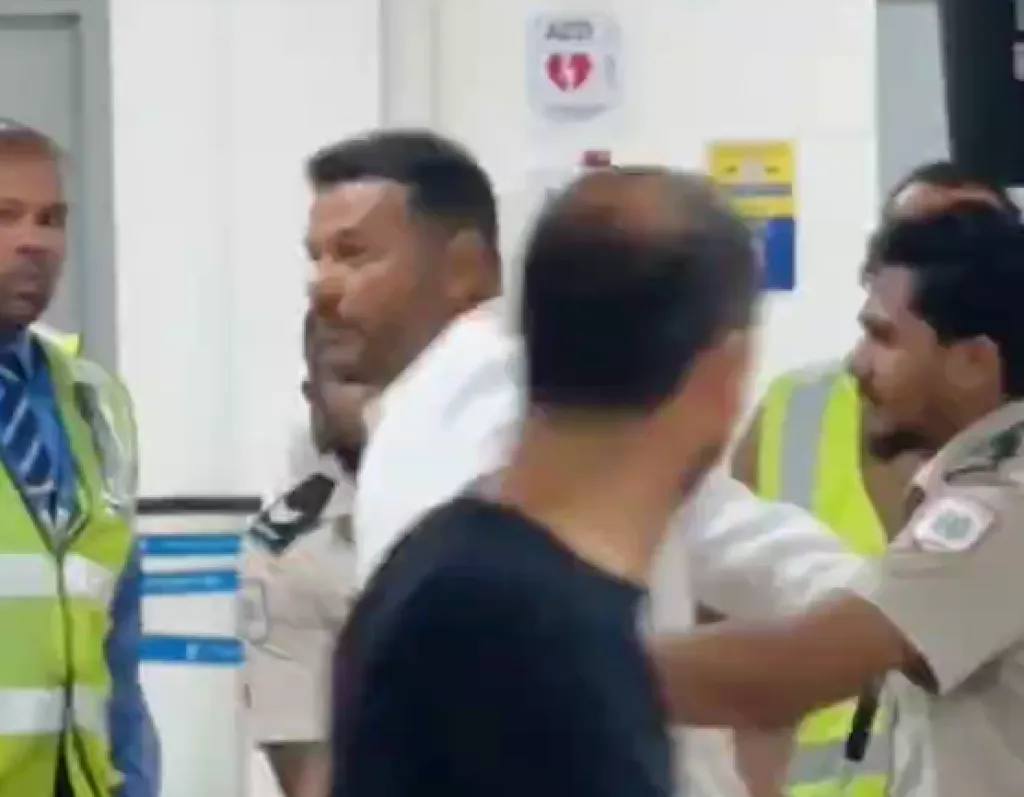 ވީއައިއޭގެ ތެރޭގައި މާރާމާރީ ހިންގި ބިދޭސީ މީހާ