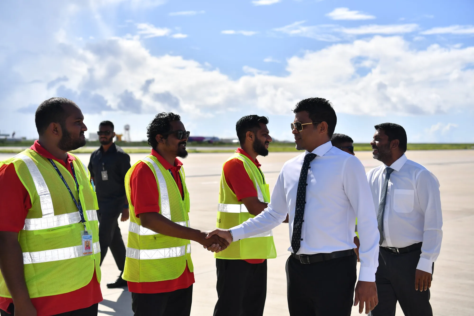 ރަސްމީ ދަތުރުފުޅެއްގައި ނައިބު ރައީސް ކުޅުދުއްފުށި ސިޓީއަށް ފުރާވަޑައިގެންފި