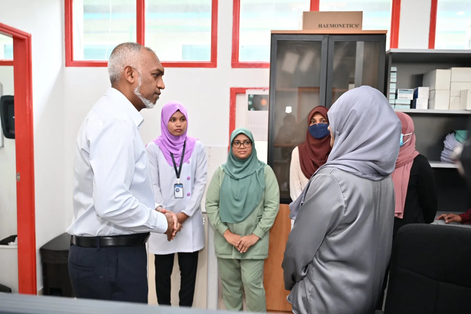 ރައީސް ތެލެސީމިއާ ސެންޓަރުގައި
