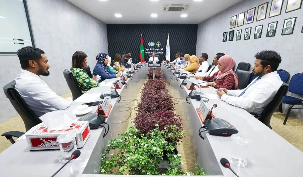 ސިޓީ ކައުންސިލްގެ ބައްދަލުވުމެއް -- ފޮޓޯ: މާލޭ ސިޓީ ކައުންސިލް