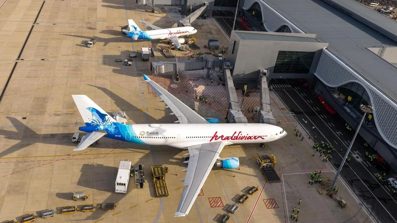 Velana Airport Achieves Historic First with Aerobridge Trials at New Terminal