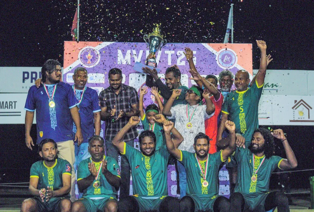 މުރައިދޫ އިންވިޓޭޝަނަލް ވެޓަރެންސް ވޮލީބޯޅަ ޓޯނަމެންޓް 2025 ގެ ޗެންޕިއަންކަން ކެލާ އިން ހޯދައިފި