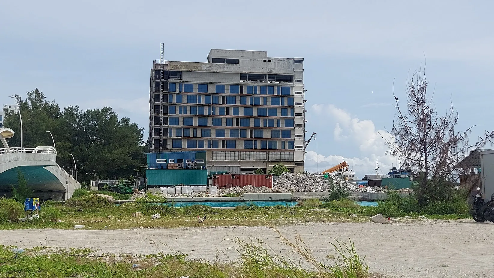 އެސްޓީއޯއިން ތަރައްޤީކުރަން އުޅުނު ސިޓީހޮޓާ... ފޮޓޯ: ވޮއިސް
