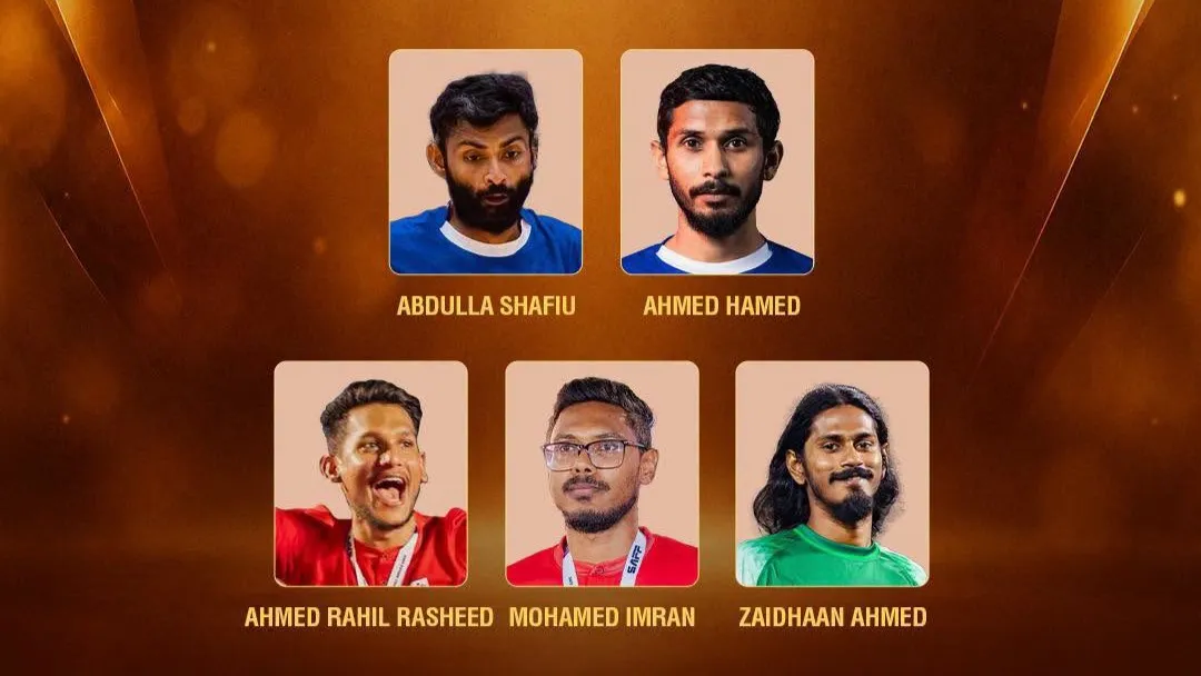 ގިނަ ބަޔަކު އިންތިޒާރުކުރި ފުޓްސަލް ނޮމިނޭޝަން؛ ޝާއްޕެ، އަންމަޑޭ، ރާއްކޮ، އިންމި، އަސޫ