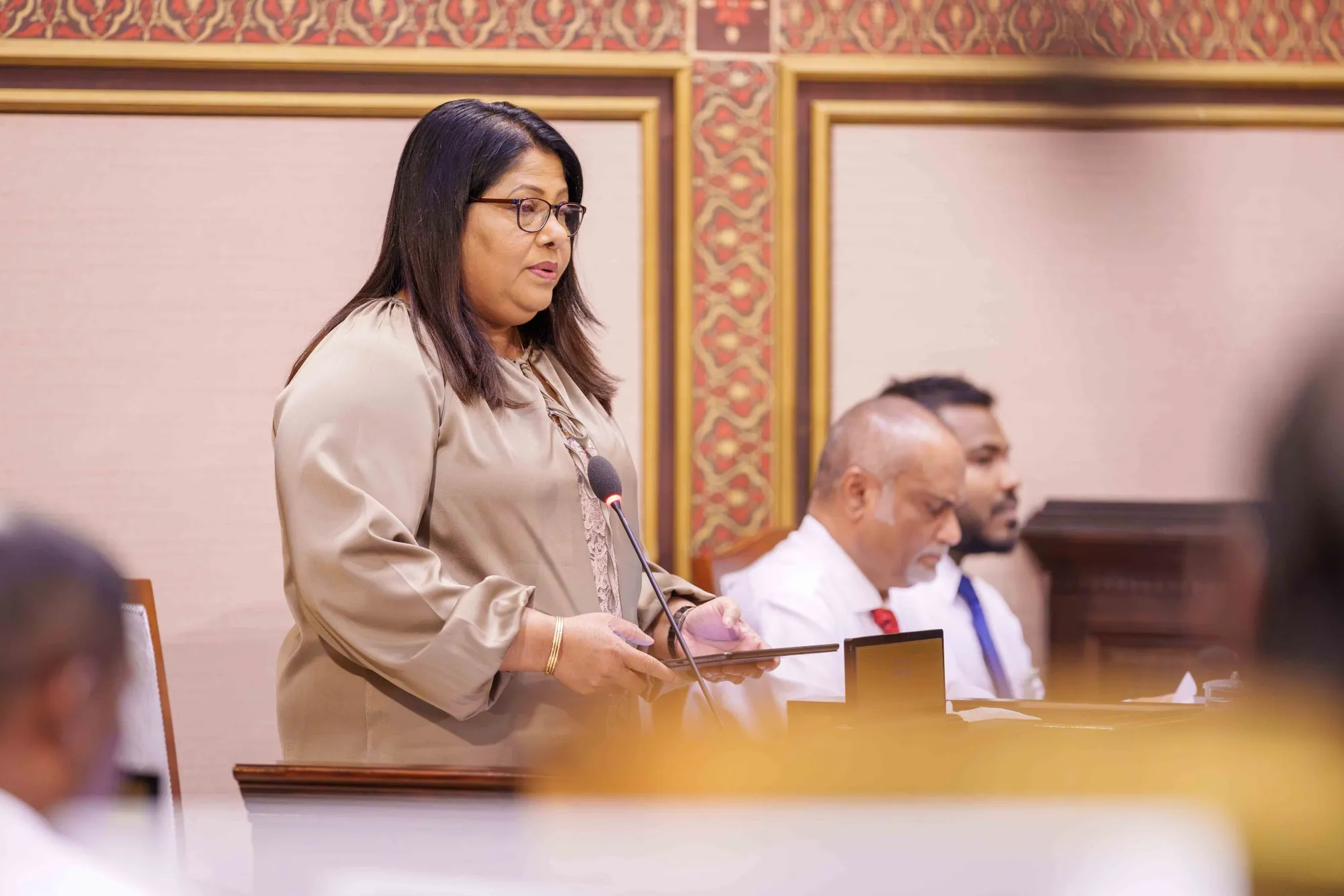 Health and Family Welfare Minister Geela Ali (Photo/People's Majlis)