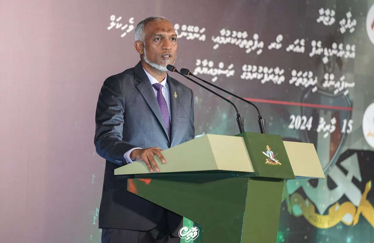ރައީސް ޑރ.މުހައްމަދު މުއިއްޒު-- ފޮޓޯ: ވޮއިސް