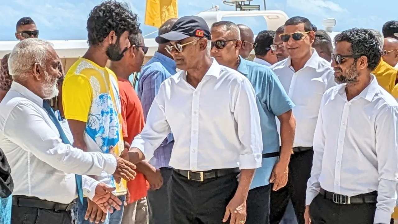 ރައީސް ޞާލިހުގެ ކެންޕެއިނަށް ގުޅި އަށް ވަޑައިގެންފި