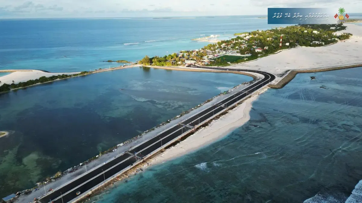 އައްޑޫ ހަންކެޑެ ބްރިޖް-- ފޮޓޯ: މިނިސްޓްރީ