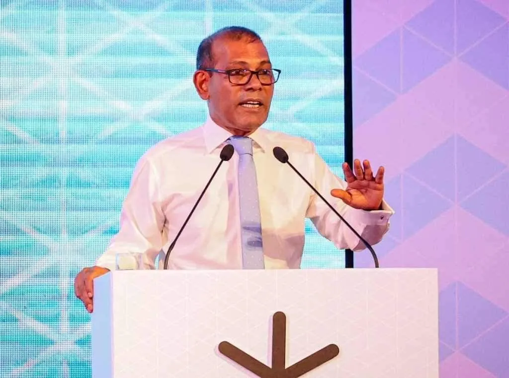 ކުރީގެ ރައީސް މުހައްމަދު ނަޝީދު—