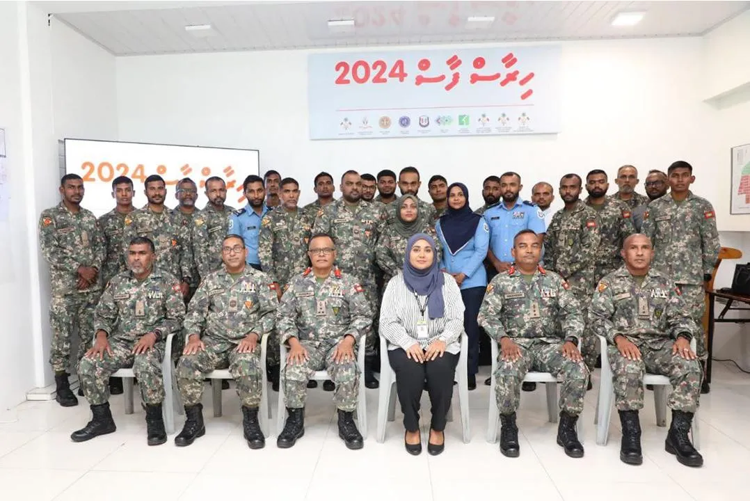 "އޮޕަރޭޝަން ހިރާސް ފާސް 2024" ނިންމުމުގެ ރަސްމިއްޔާތު-- ފޮޓޯ: އެމްއެންޑީއެފް