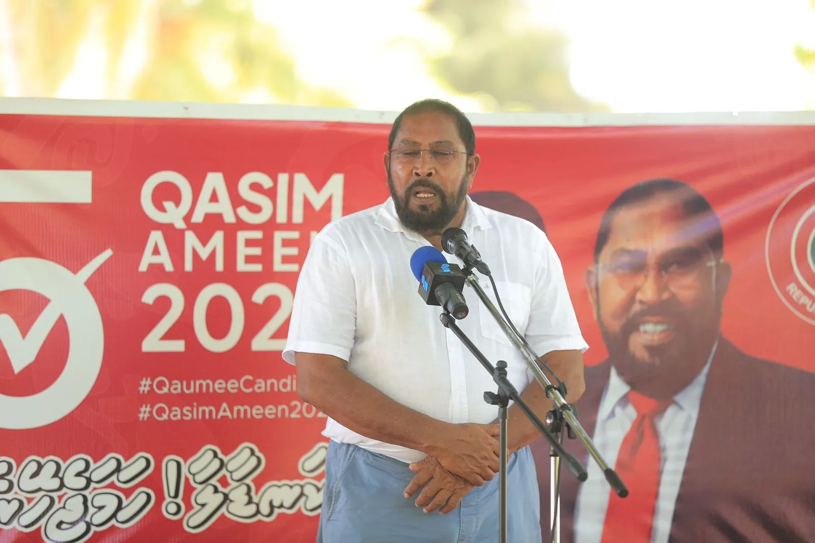 ނަން ނުވިޔަސް ރައްޔިތުންނަށްޓަކައި އެންމެ ބޮޑު ރިސްކު ނެގީ އަޅުގަނޑު: ޤާސިމް