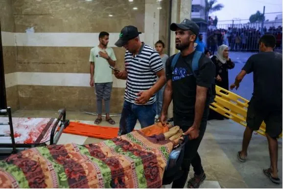 ޚާން ޔޫނުސް އަށް އިސްރާއީލުގެ ވަރުގަދަ ހަމަލާތަކެއް