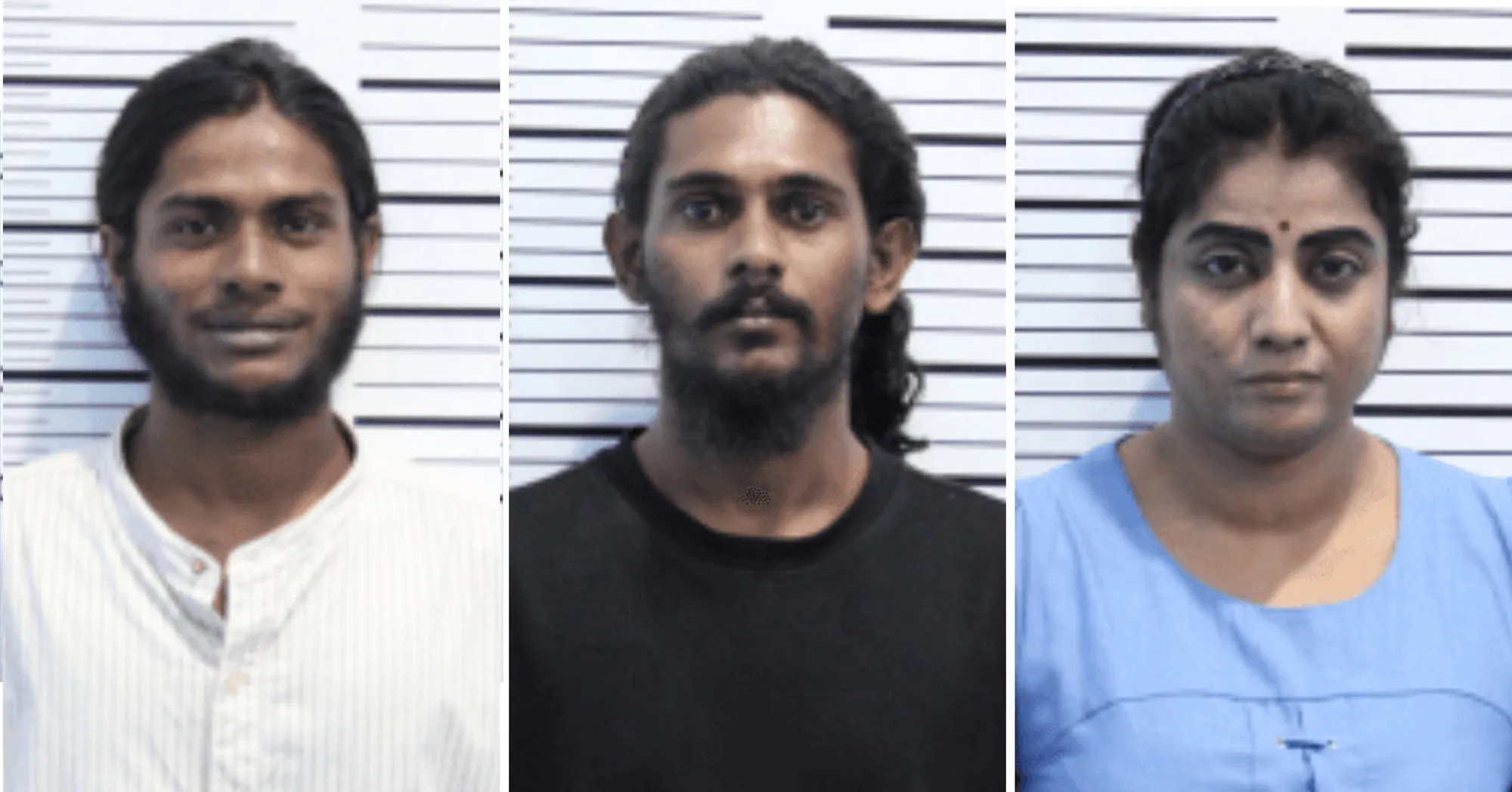 ހައްޔަރުކޮށްފައިވާ ތިން މީހުން - ފޮޓޯ: ޕޮލިސް