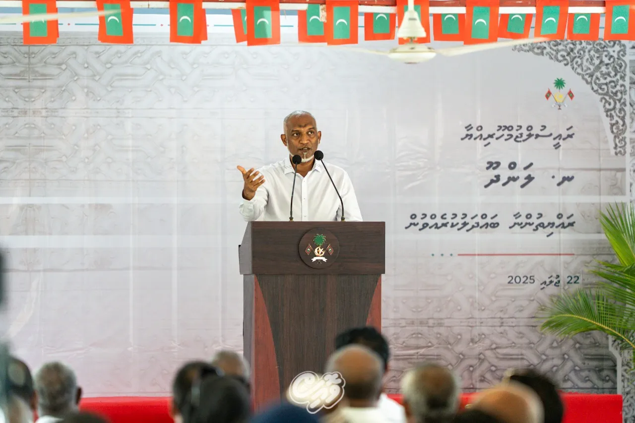 މިއަހަރު ނިމެންވާއިރަށް ނ.ލަންދޫ އައިސްޕްލާންޓްގެ މަސައްކަތް ނިންމާލެވޭނެ: ރައީސް ޑރ.މުއިއްޒު