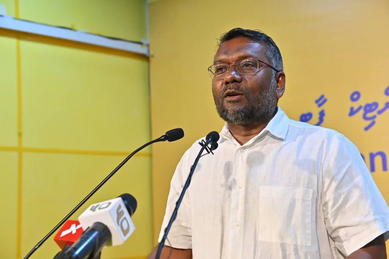 އެމްޑީޕީގެ ޗެއާޕާސަން ފައްޔާޒު އިސްމާއީލް: ފޮޓޯ/ އެމްޑީޕީ