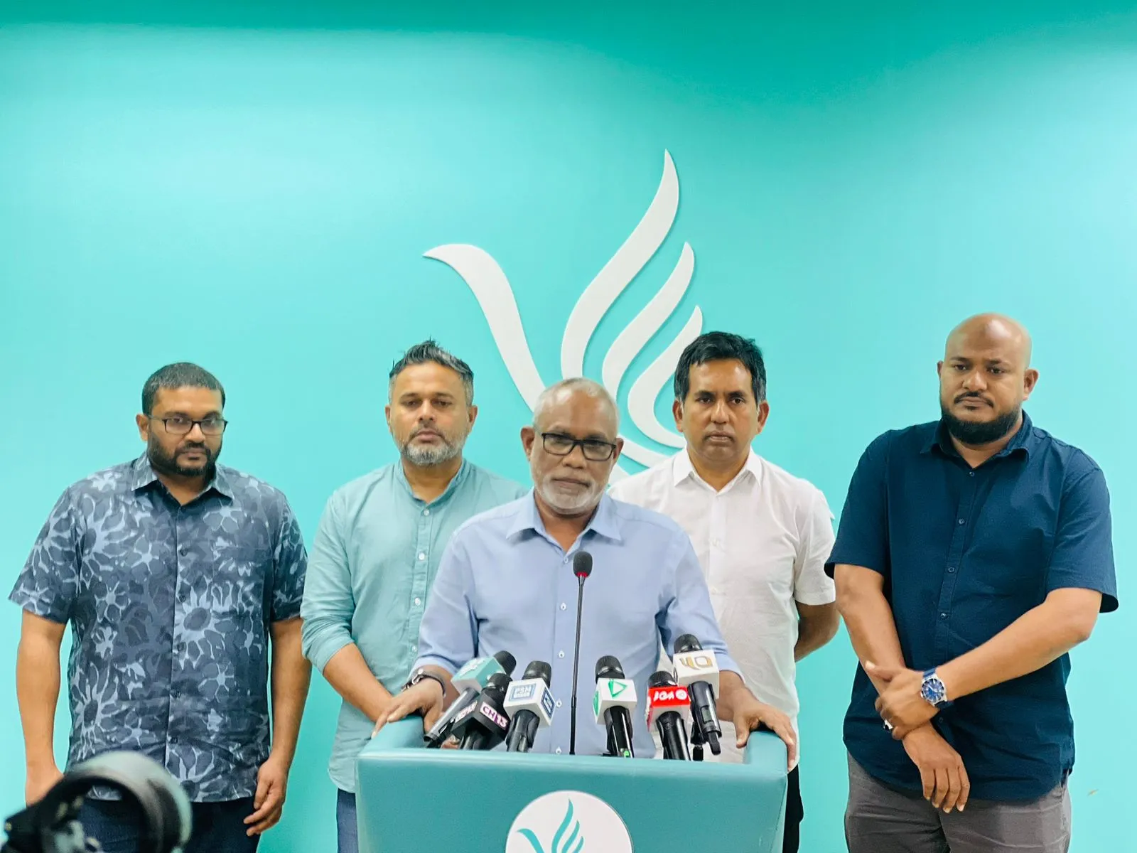 އިއްޔެގެ ނޫސްވެރިންގެ ބައްދަލުވުމުގެ ތެރެއިން--ފޮޓޯ/ޕީއެންސީ