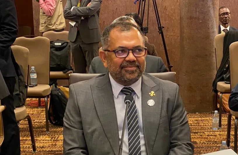 Minister Moosa Zameer (Photo/Foreign Ministry)